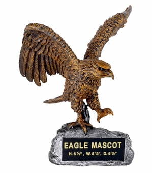 EAGLE MASCOT TROPHY WITHOUT PLATE