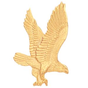EAGLE PIN GOLD, REGULAR CLUTCH