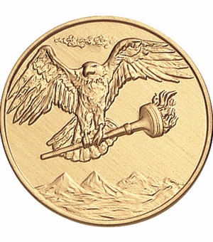 EAGLE WITH TORCH