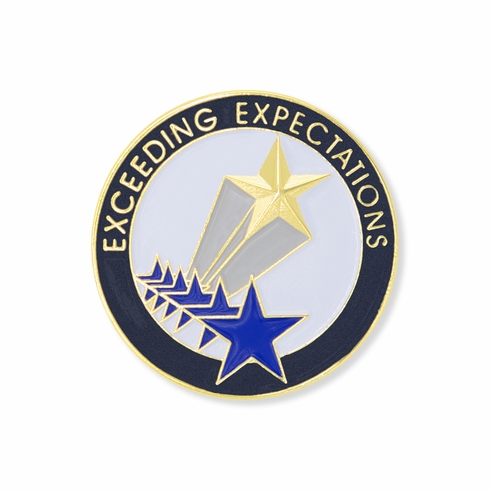 EXCEEDING EXPECTATIONS PIN