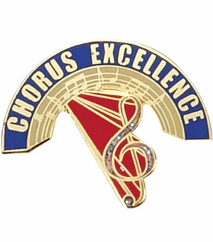 EXCELLENCE IN CHORUS PIN