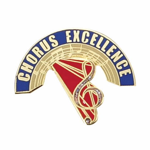 EXCELLENCE IN CHORUS PIN