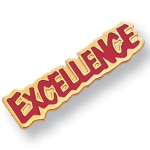 EXCELLENCE PIN ENAMELED