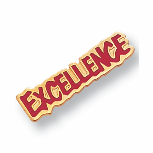 EXCELLENCE PIN ENAMELED