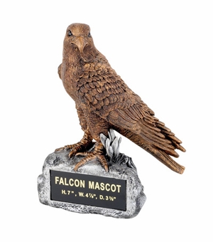 FALCON MASCOT TROPHY