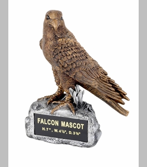 FALCON MASCOT TROPHY WITHOUT PLATE