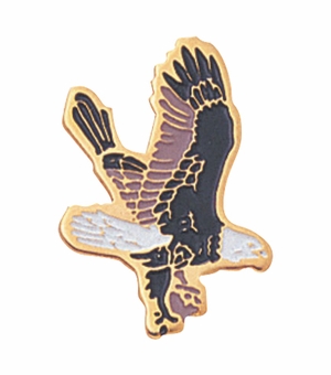 FALCON PIN  ENAMELED