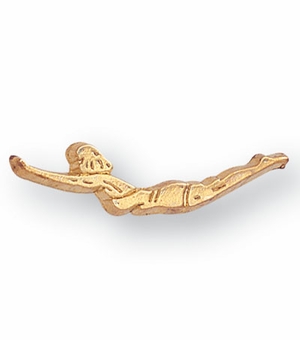 FEMALE SWIMMER CHENILLE PIN