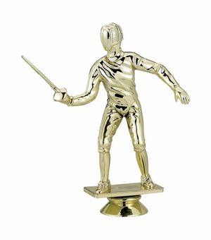 FENCING MALE TROPHY FIGURE
