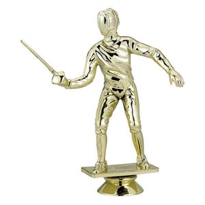 FENCING MALE TROPHY FIGURE