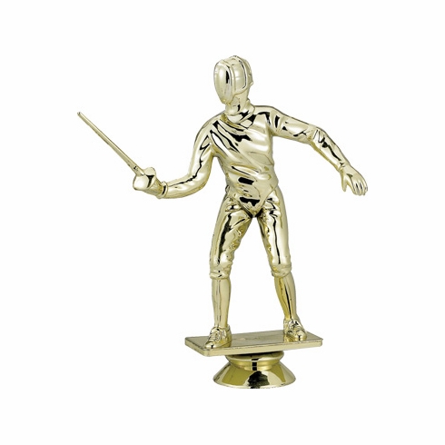 FENCING MALE TROPHY FIGURE