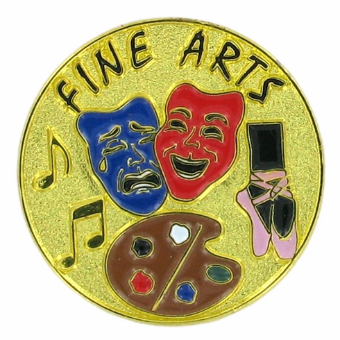 FINE ARTS LAPEL PIN