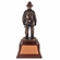 FIREFIGHTER TROPHY WITH PRAYER, 14 INCH, ELECTROPLATED IN ANTIQUE BRONZE