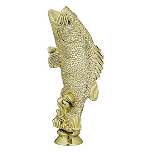 FISH, STANDING BASS TROPHY FIGURE