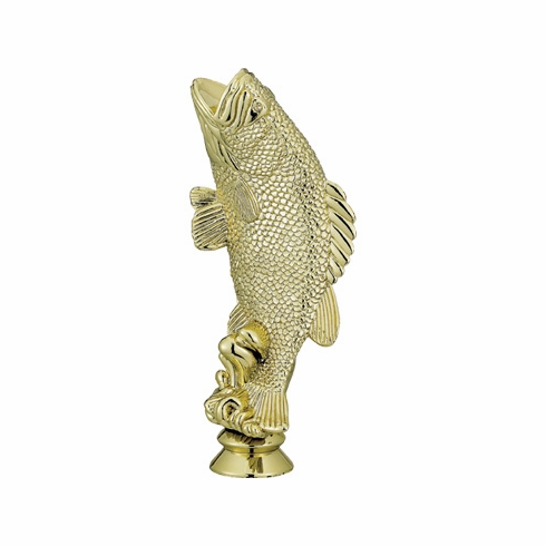 FISH, STANDING BASS TROPHY FIGURE