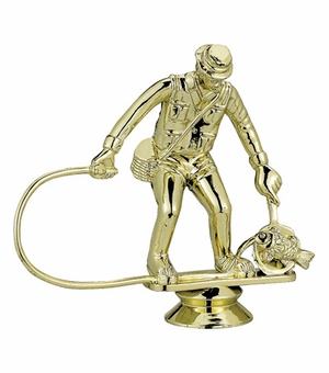 FISHERMAN TROPHY FIGURE