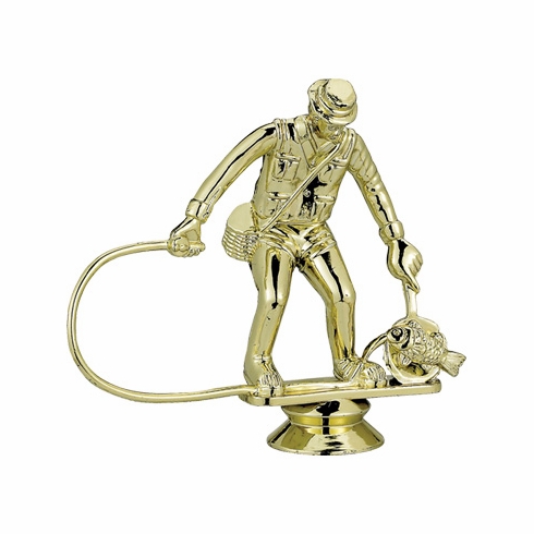 FISHERMAN TROPHY FIGURE