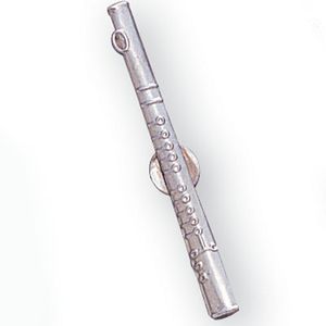 FLUTE PIN SILVER