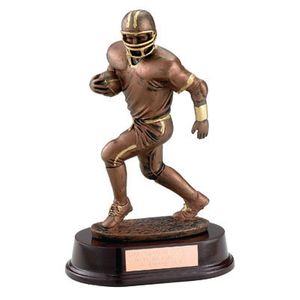 FOOTBALL, 9 INCH TROPHY