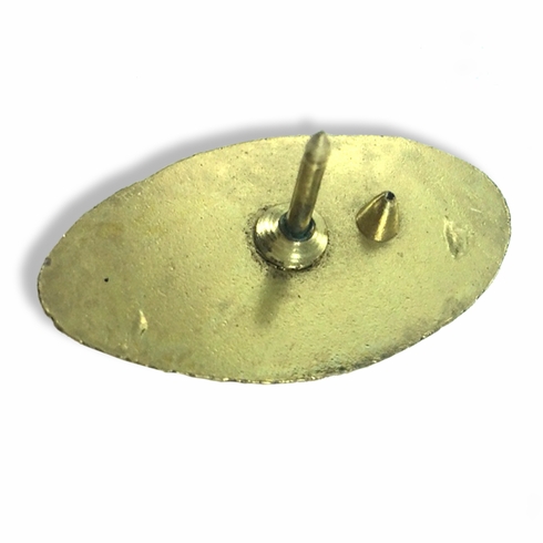 FOOTBALL CHENILLE PIN GOLD