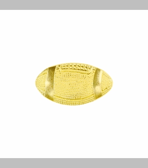 FOOTBALL CHENILLE PIN GOLD
