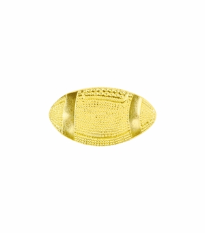 FOOTBALL CHENILLE PIN GOLD