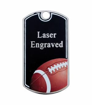 FOOTBALL DOG TAG