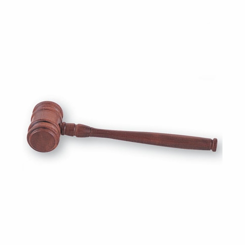 GAVEL FOR MEN WITHOUT GAVEL BAND, WALNUT