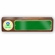 GENUINE WALNUT DESK BLOCK WITH ENVIRONMENTAL PROTECTION AGENCY MEDALLION AND GREEN PLATE