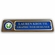 GENUINE WALNUT DESK BLOCK WITH FEDERAL AVIATION ADMINISTRATION MEDALLION AND BLUE PLATE