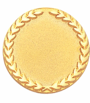 GOLD PIN BACK PIN FOR ENGRAVING