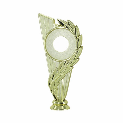 GOLD PLASTIC RISER HOLDS 2 INCH MEDALLION