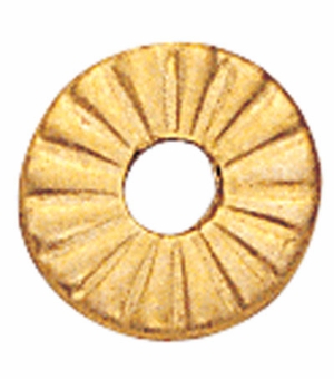 GOLD ROSETTE 1/16 HOLE