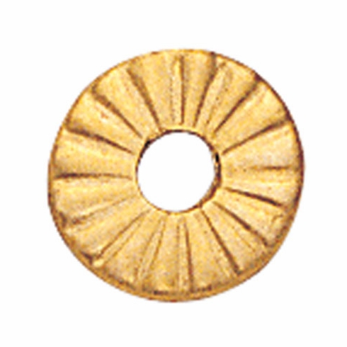 GOLD ROSETTE 1/16 HOLE
