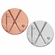 2-Inch in Diameter Round Metal Golf Themed Stamped Insert in Multiple Colors