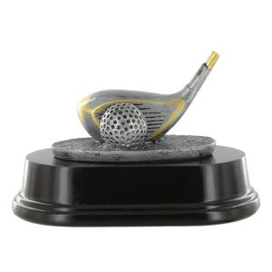 GOLF DRIVER RESIN FIGURE