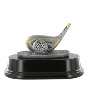 GOLF DRIVER RESIN FIGURE