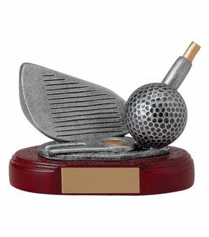 GOLF IRON/DIVOT TOOL TROPHY WITHOUT PLATE