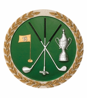 GOLF PLAQUE MOUNT