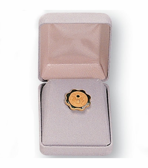 GREY VELOUR JEWELRY BOX
