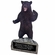 GROWLING BEAR MASCOT TROPHY