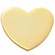 HEART PIN GOLD FOR ENGRAVING