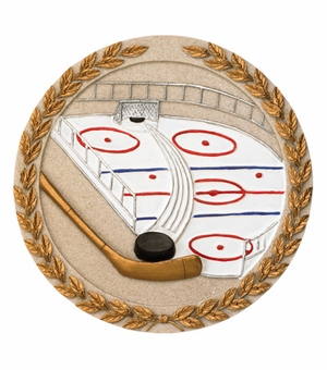 HOCKEY  PLAQUE MOUNT