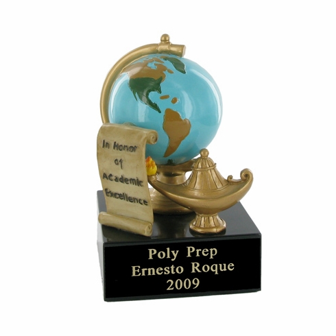 HONOR OF ACADEMIC EXCELLENCE SCHOLASTIC TROPHY, 5 INCH
