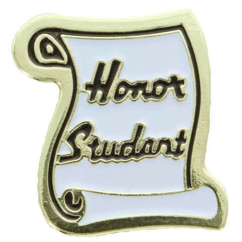 HONOR STUDENT PIN ENAMELED