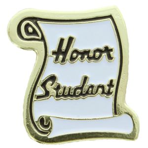 HONOR STUDENT PIN ENAMELED