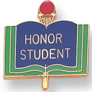 HONOR STUDENT PIN ENAMELED