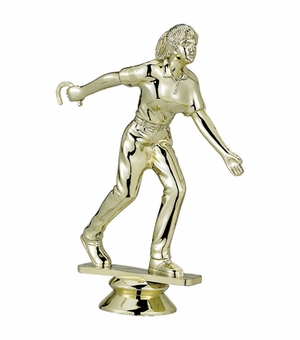 HORSESHOE FEMALE TROPHY FIGURE