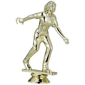 HORSESHOE FEMALE TROPHY FIGURE