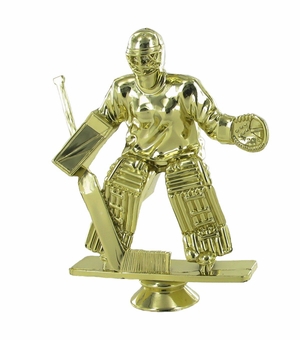 ICE HOCKEY FEMALE GOALIE TROPHY FIGURE